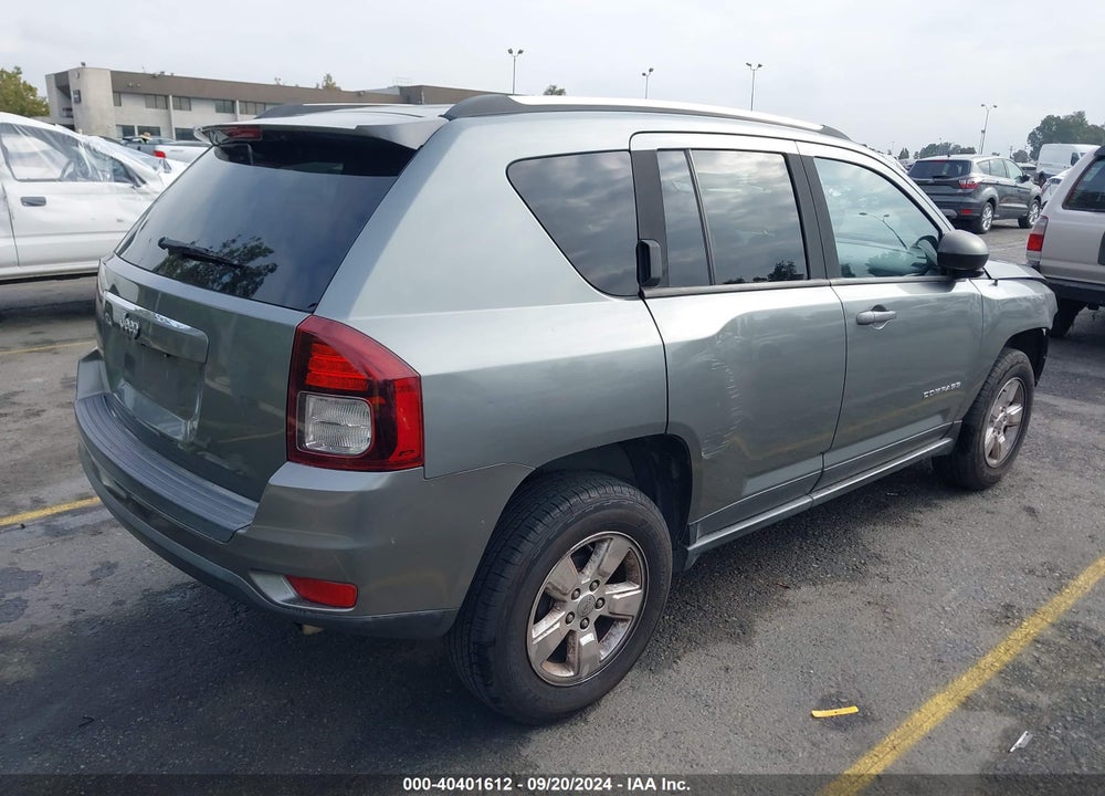 2014 JEEP COMPASS SPORT VIN: 1C4NJCBAXED546041