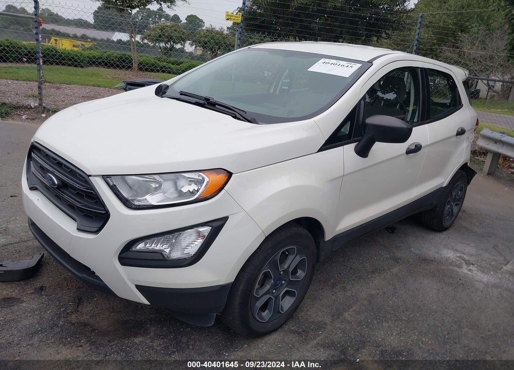 2021 FORD ECOSPORT S VIN: MAJ3S2FE9MC454733