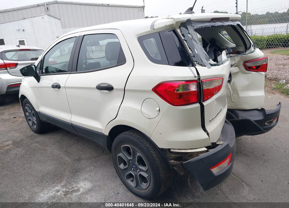 2021 FORD ECOSPORT S VIN: MAJ3S2FE9MC454733