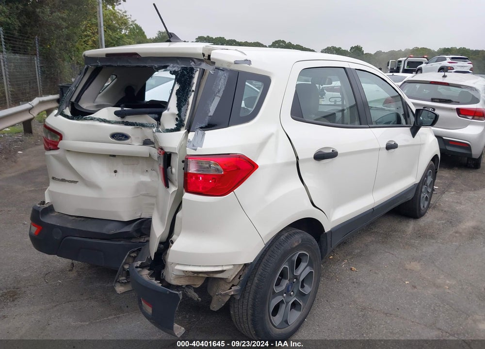 2021 FORD ECOSPORT S VIN: MAJ3S2FE9MC454733