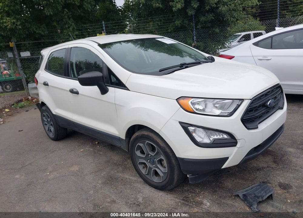 2021 FORD ECOSPORT S VIN: MAJ3S2FE9MC454733