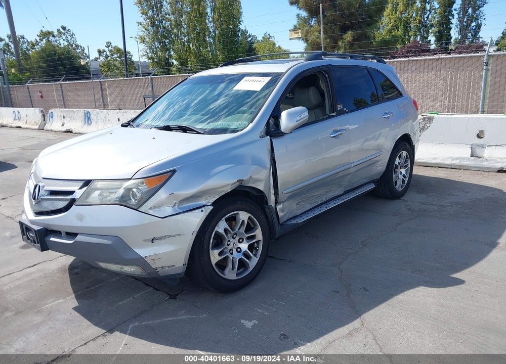 2007 ACURA MDX TECHNOLOGY PACKAGE VIN: 2HNYD28387H533067