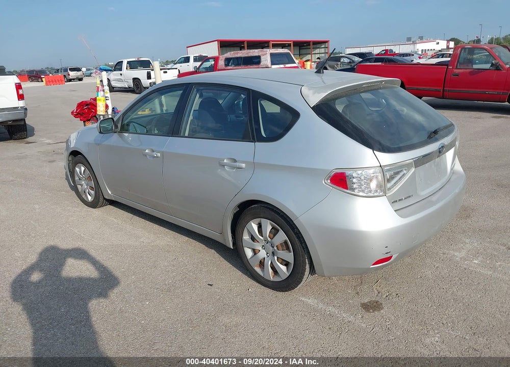 2009 SUBARU IMPREZA 2.5I VIN: JF1GH61629H806925