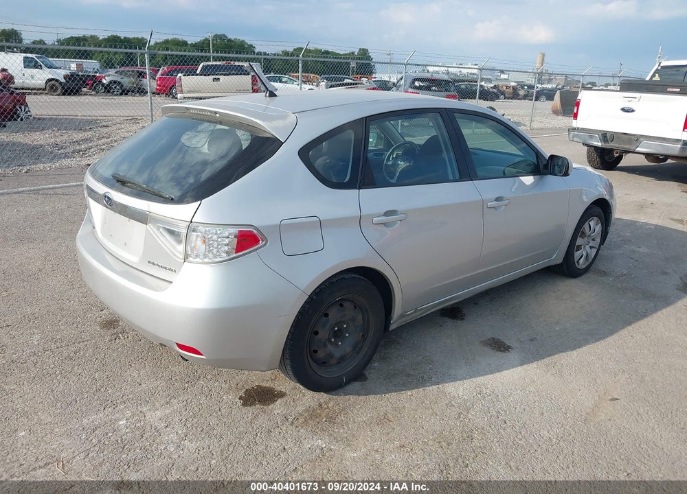2009 SUBARU IMPREZA 2.5I VIN: JF1GH61629H806925
