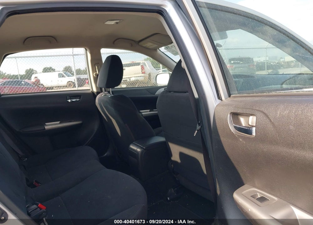 2009 SUBARU IMPREZA 2.5I VIN: JF1GH61629H806925