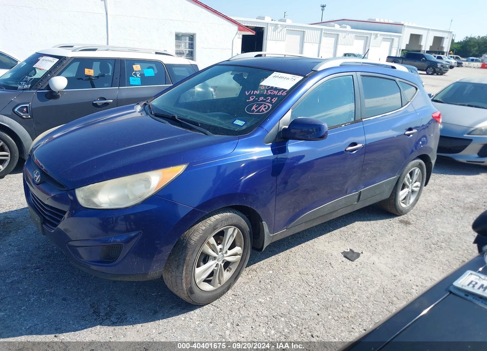 2011 HYUNDAI TUCSON GLS VIN: KM8JU3AC0BU150166