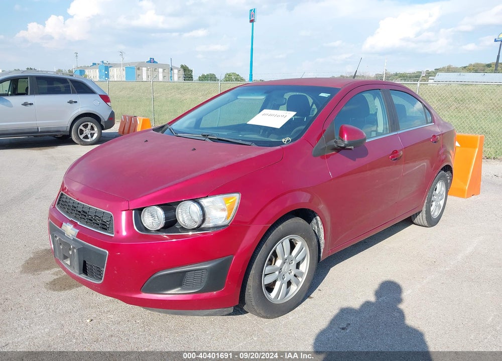 2014 CHEVROLET SONIC LT AUTO VIN: 1G1JC5SH6E4192688
