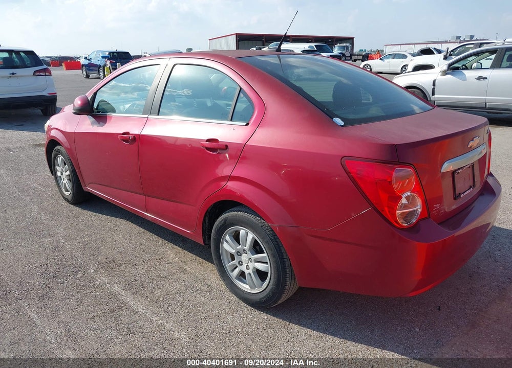 2014 CHEVROLET SONIC LT AUTO VIN: 1G1JC5SH6E4192688