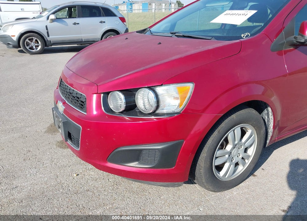 2014 CHEVROLET SONIC LT AUTO VIN: 1G1JC5SH6E4192688