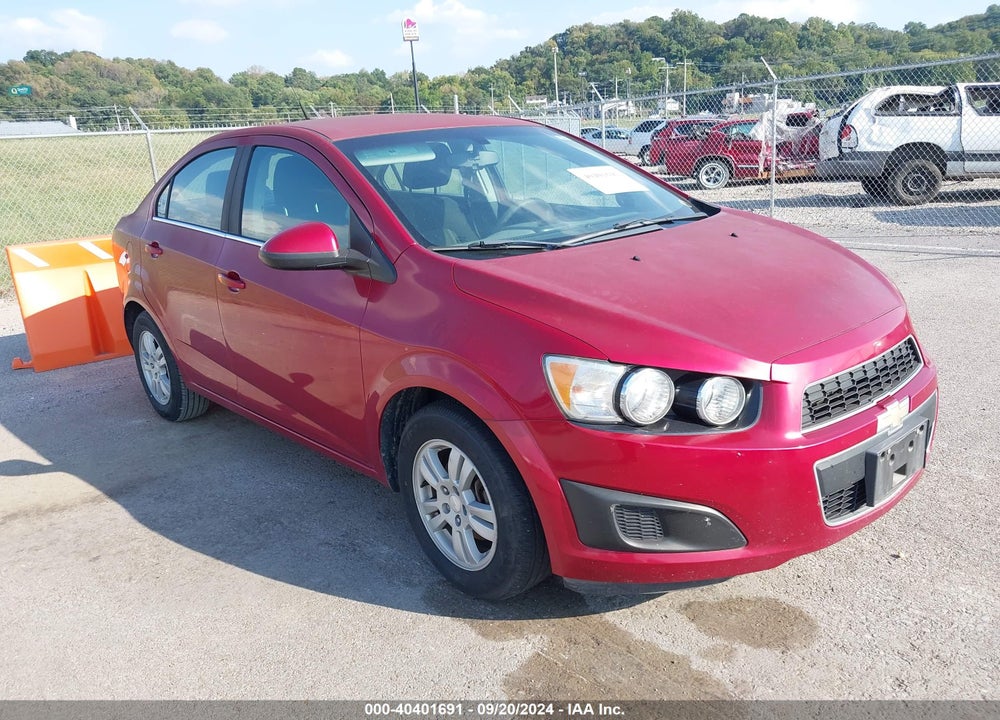 2014 CHEVROLET SONIC LT AUTO VIN: 1G1JC5SH6E4192688