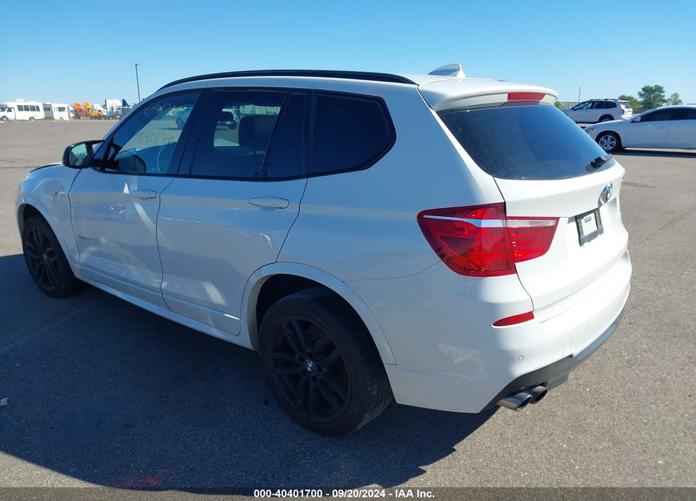 2017 BMW X3 XDRIVE35I VIN: 5UXWX7C50H0S19380