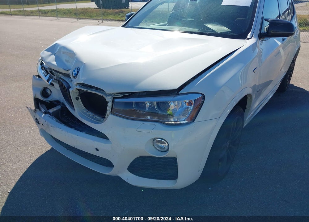2017 BMW X3 XDRIVE35I VIN: 5UXWX7C50H0S19380