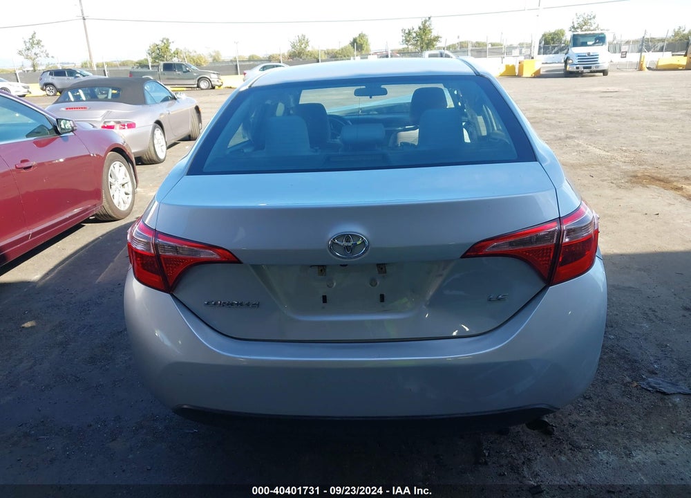 2017 TOYOTA COROLLA LE VIN: 2T1BURHE1HC858564