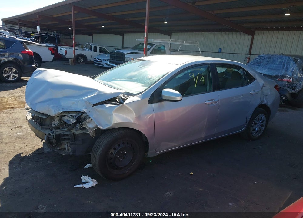 2017 TOYOTA COROLLA LE VIN: 2T1BURHE1HC858564