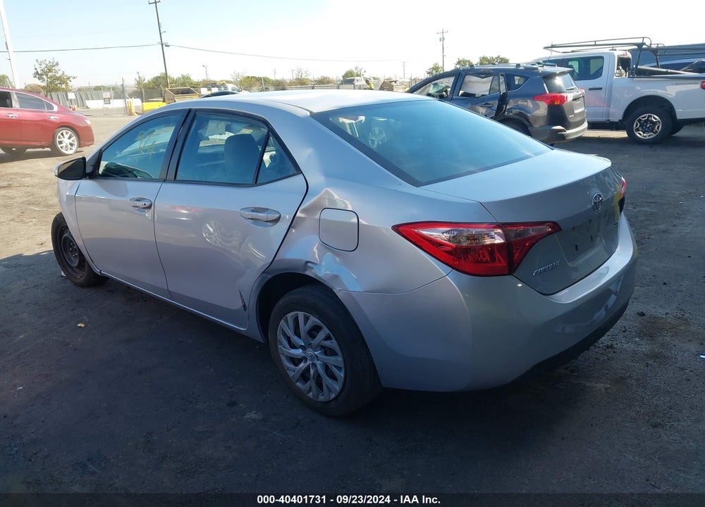 2017 TOYOTA COROLLA LE VIN: 2T1BURHE1HC858564