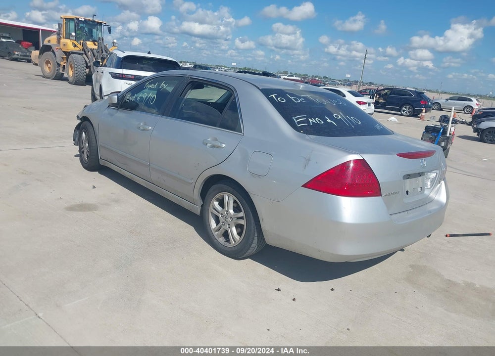 2006 HONDA ACCORD 2.4 EX VIN: 1HGCM56886A040939
