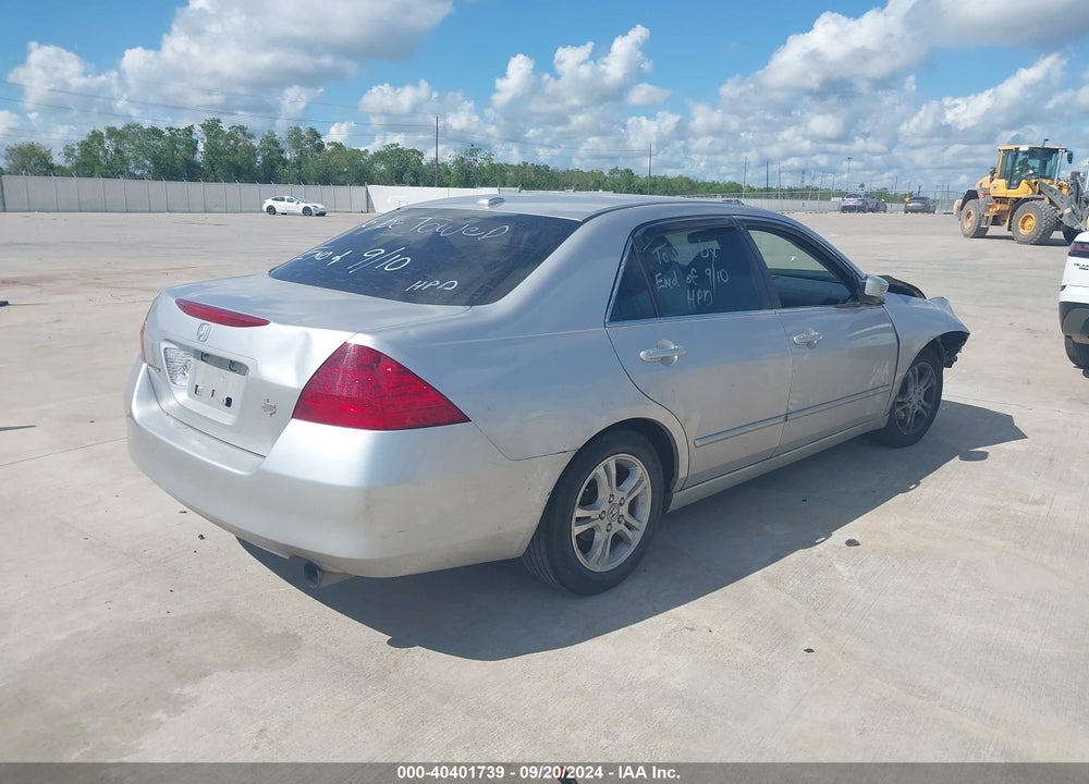 2006 HONDA ACCORD 2.4 EX VIN: 1HGCM56886A040939