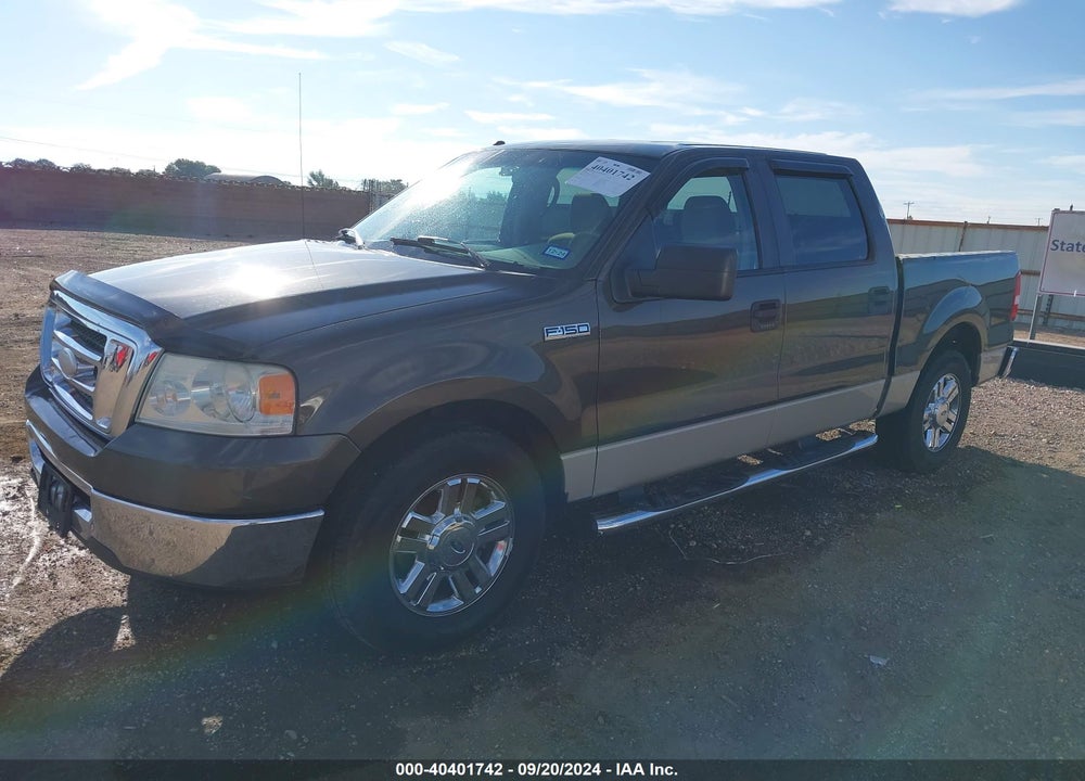 2008 FORD F-150 60TH ANNIVERSARY/FX2/XL/XLT VIN: 1FTRW12W18KB28972