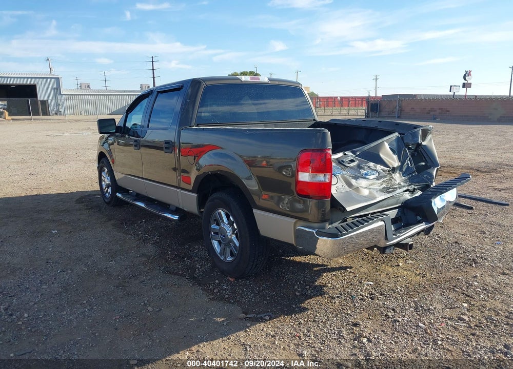 2008 FORD F-150 60TH ANNIVERSARY/FX2/XL/XLT VIN: 1FTRW12W18KB28972