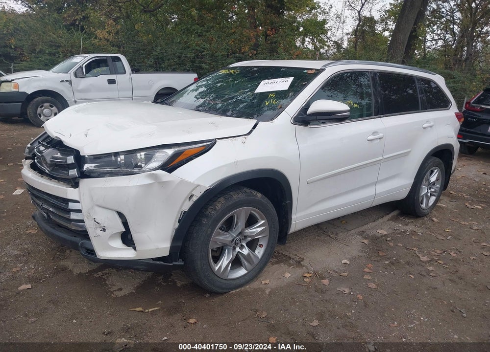 2017 TOYOTA HIGHLANDER LIMITED VIN: 5TDDZRFH8HS385065