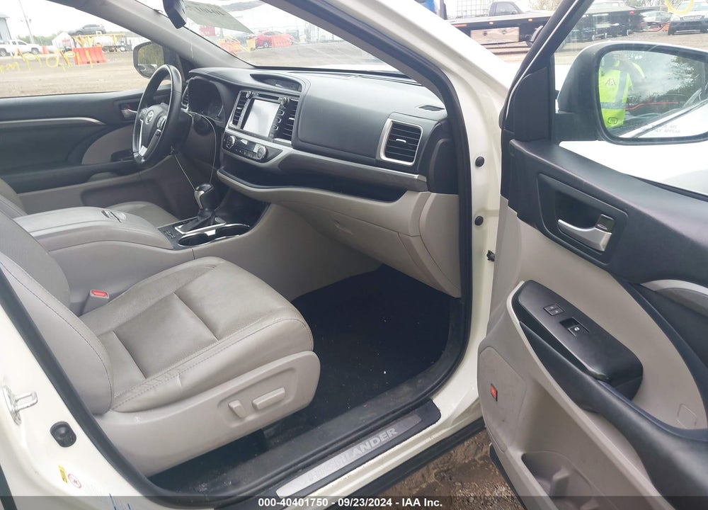2017 TOYOTA HIGHLANDER LIMITED VIN: 5TDDZRFH8HS385065