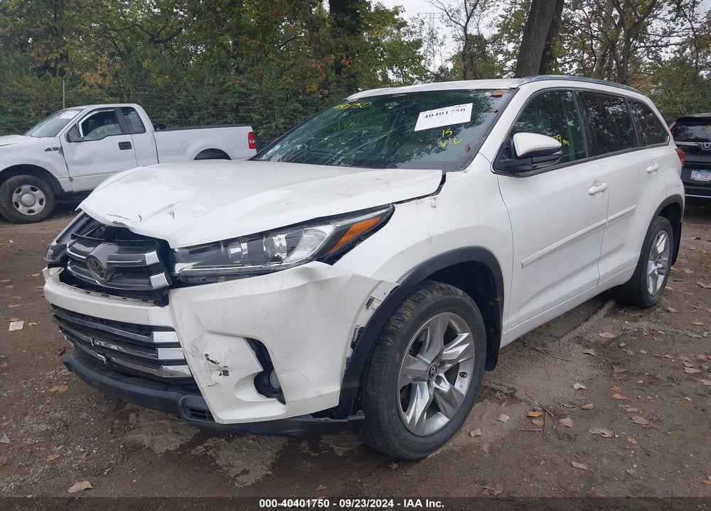 2017 TOYOTA HIGHLANDER LIMITED VIN: 5TDDZRFH8HS385065