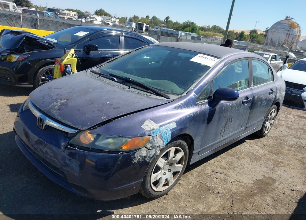 2008 HONDA CIVIC LX VIN: 2HGFA16548H535082