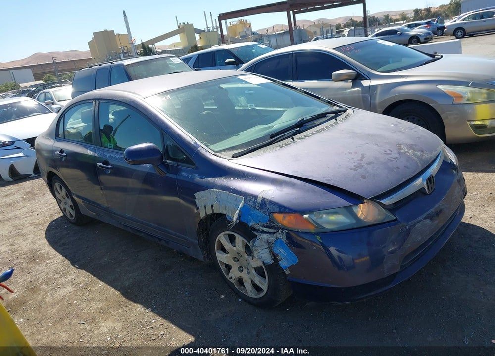 2008 HONDA CIVIC LX VIN: 2HGFA16548H535082