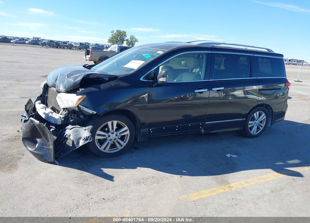 2014 NISSAN QUEST SL VIN: JN8AE2KP0E9107441