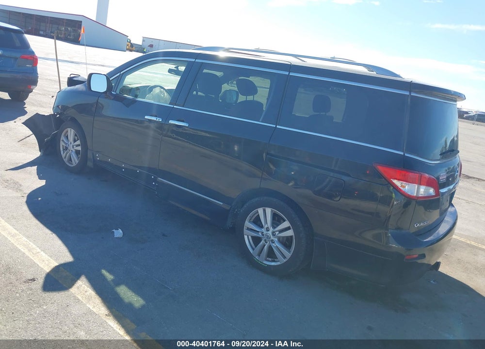 2014 NISSAN QUEST SL VIN: JN8AE2KP0E9107441