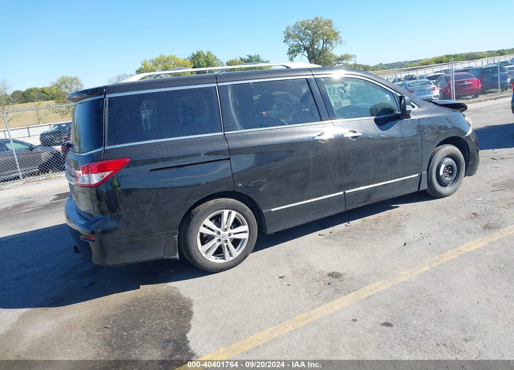 2014 NISSAN QUEST SL VIN: JN8AE2KP0E9107441