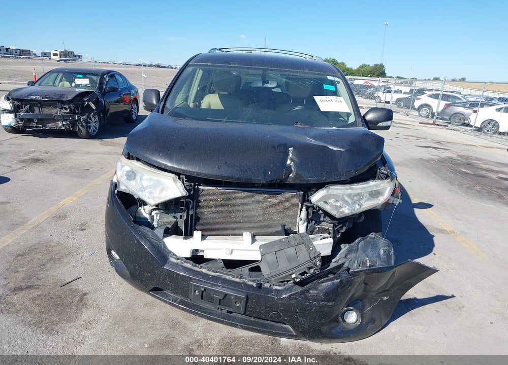 2014 NISSAN QUEST SL VIN: JN8AE2KP0E9107441
