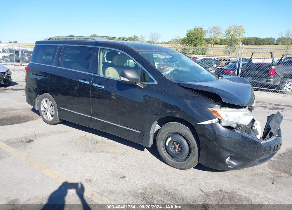 2014 NISSAN QUEST SL VIN: JN8AE2KP0E9107441