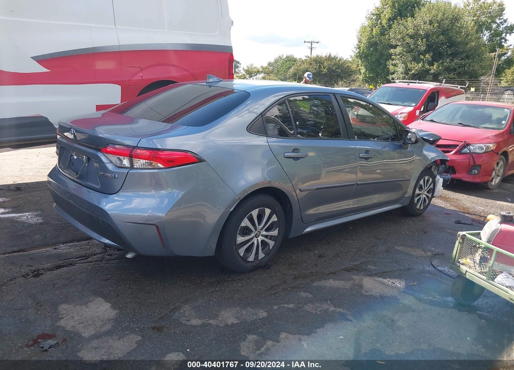 2021 TOYOTA COROLLA HYBRID LE VIN: JTDEAMDE8MJ031920
