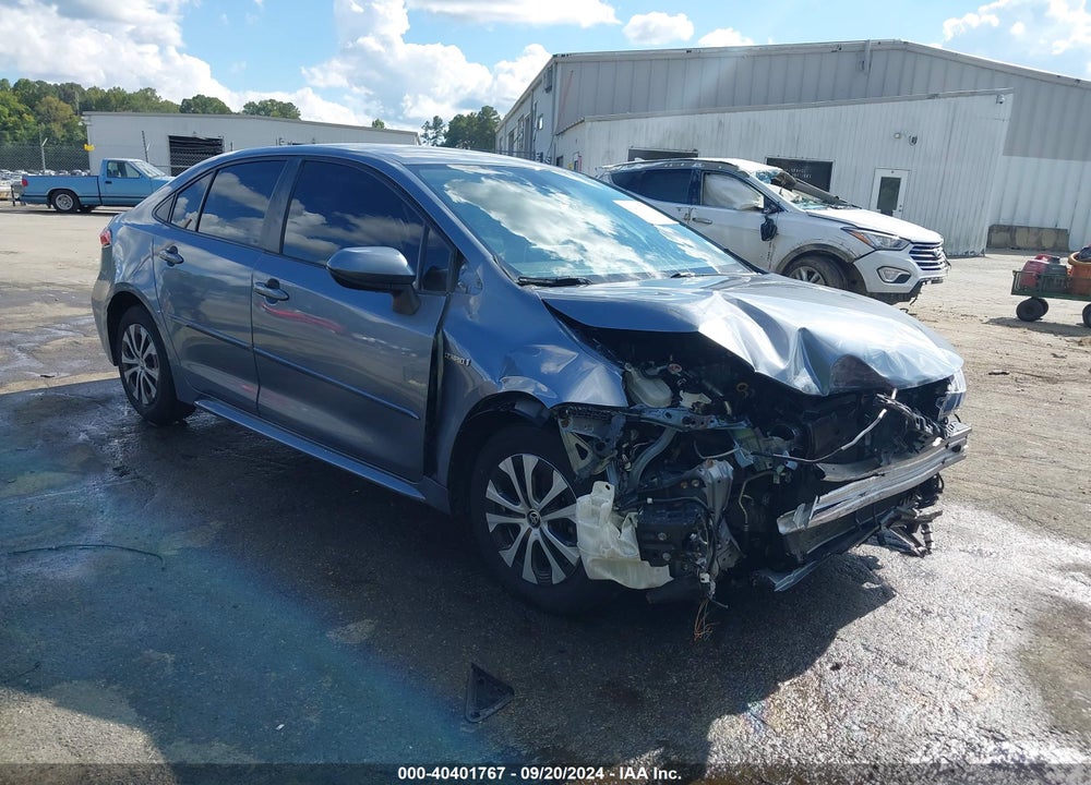 2021 TOYOTA COROLLA HYBRID LE VIN: JTDEAMDE8MJ031920