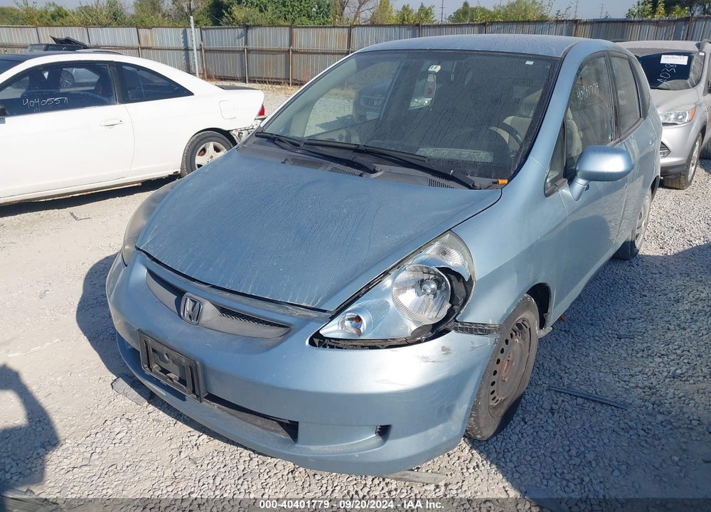 2007 HONDA FIT VIN: JHMGD38497S049061