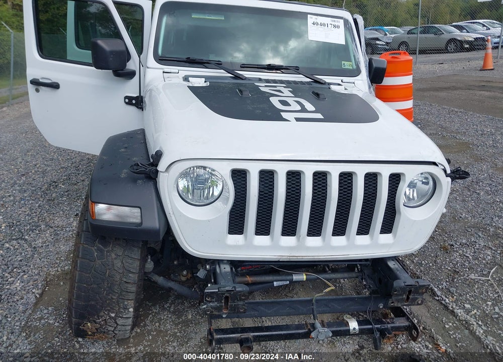2021 JEEP WRANGLER UNLIMITED SPORT 4X4 VIN: 1C4HJXDG4MW663624