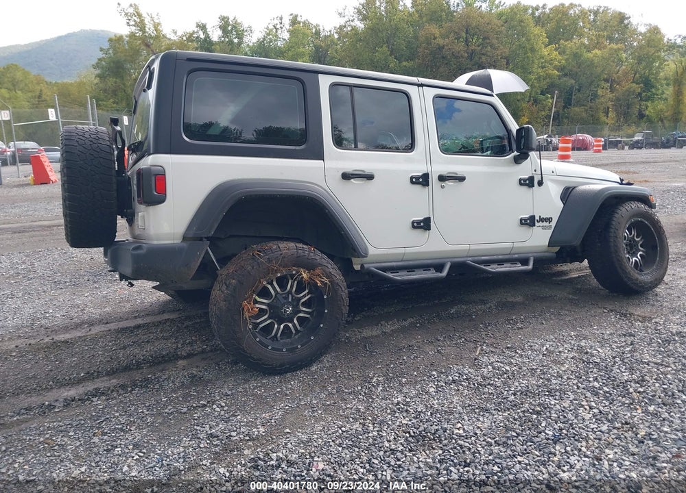 2021 JEEP WRANGLER UNLIMITED SPORT 4X4 VIN: 1C4HJXDG4MW663624