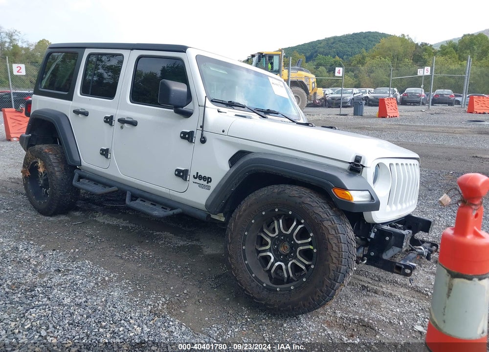 2021 JEEP WRANGLER UNLIMITED SPORT 4X4 VIN: 1C4HJXDG4MW663624