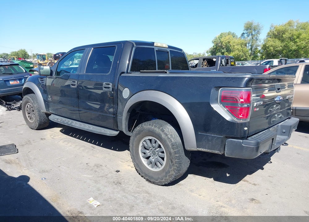 2011 FORD F-150 SVT RAPTOR VIN: 1FTFW1R63BFB15195