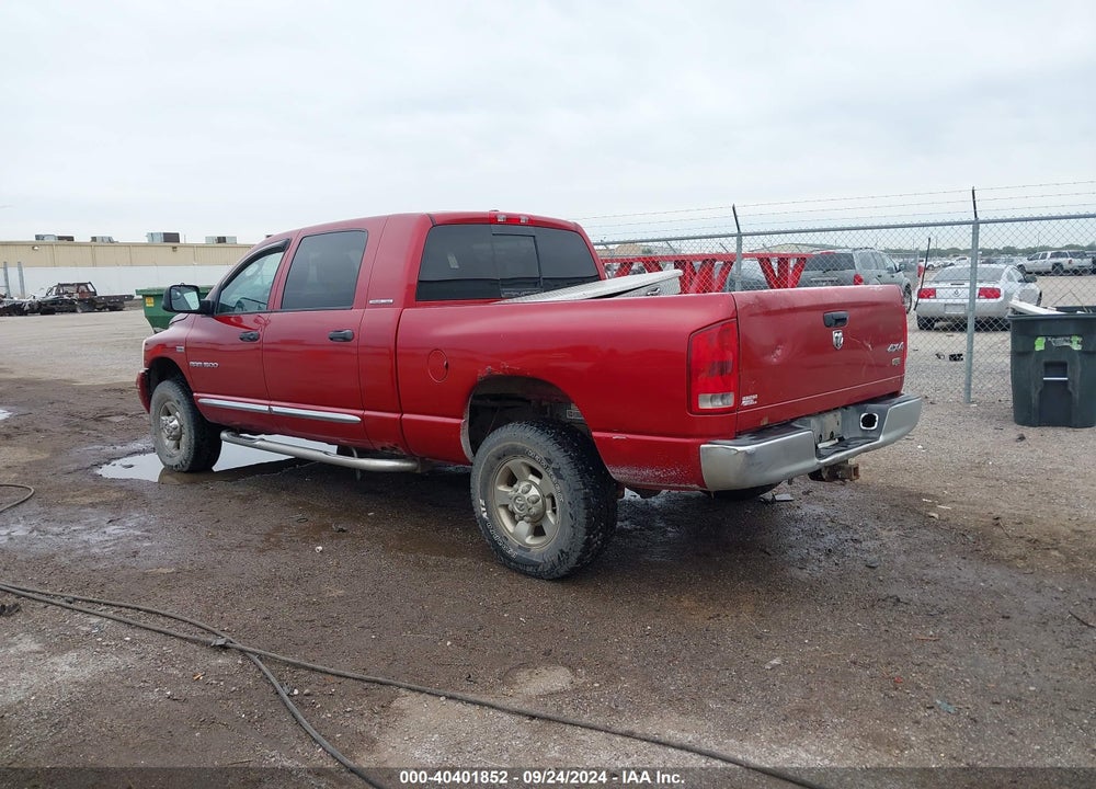2006 DODGE RAM 1500 LARAMIE VIN: 3D7KS19D86G239272