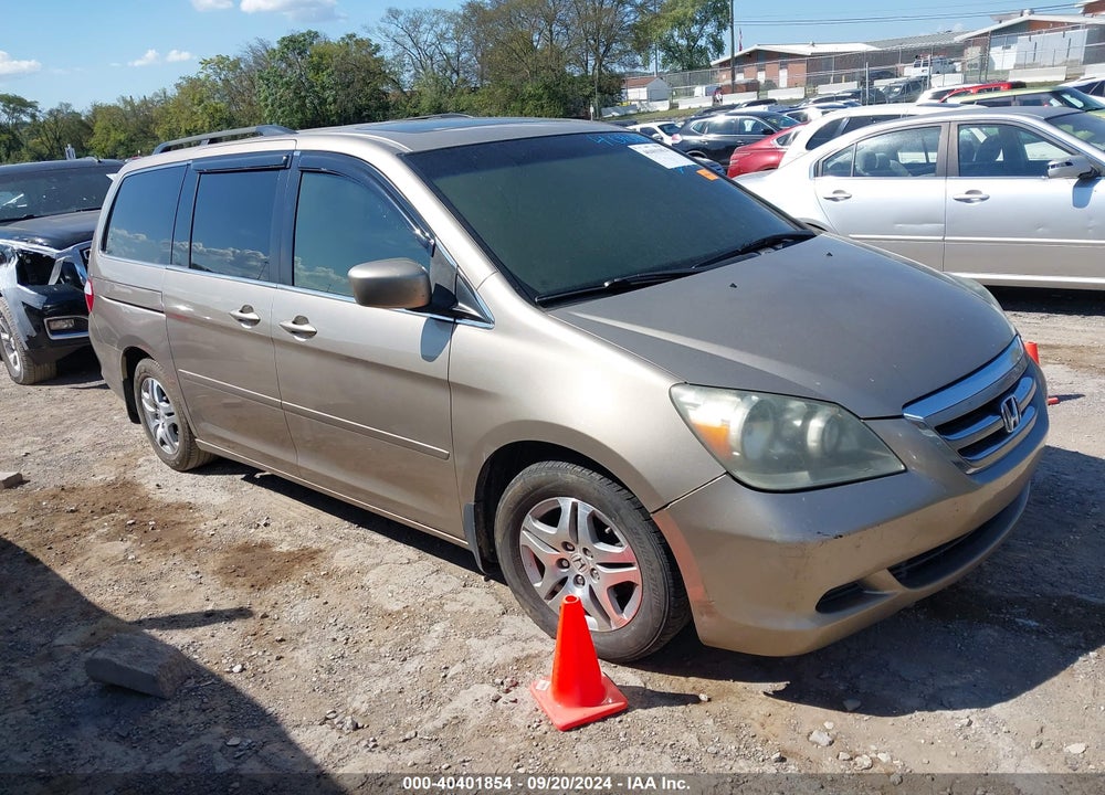 2007 HONDA ODYSSEY EX-L VIN: 5FNRL38757B401346