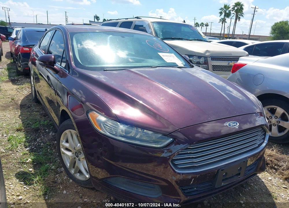 2013 FORD FUSION SE VIN: 3FA6P0H77DR329572