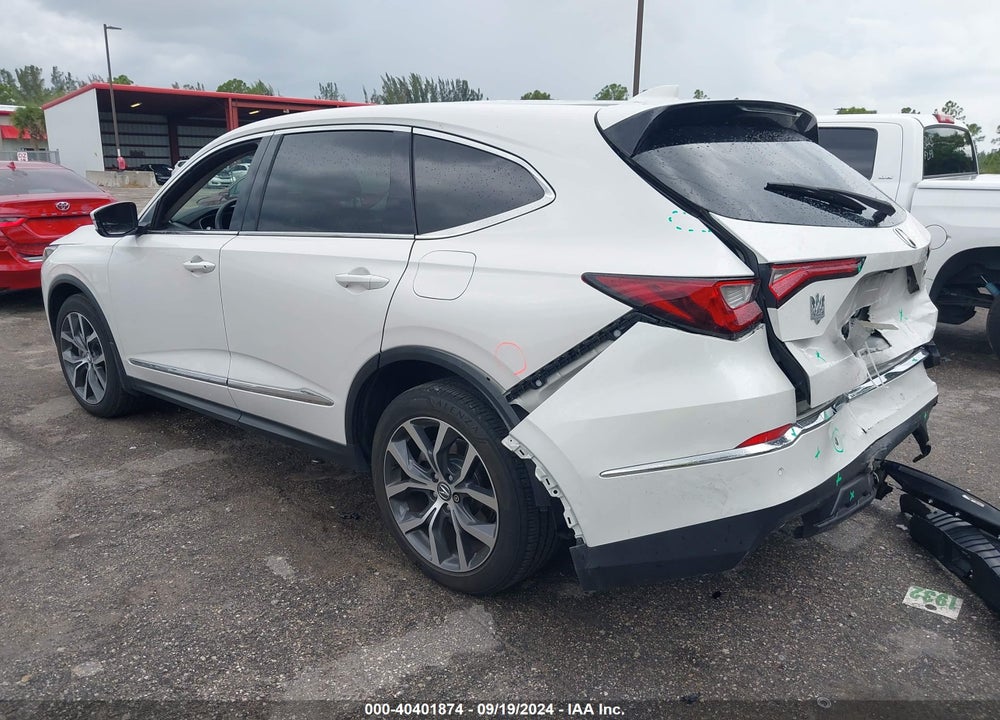 2023 ACURA MDX TECHNOLOGY PACKAGE VIN: 5J8YD9H48PL007971