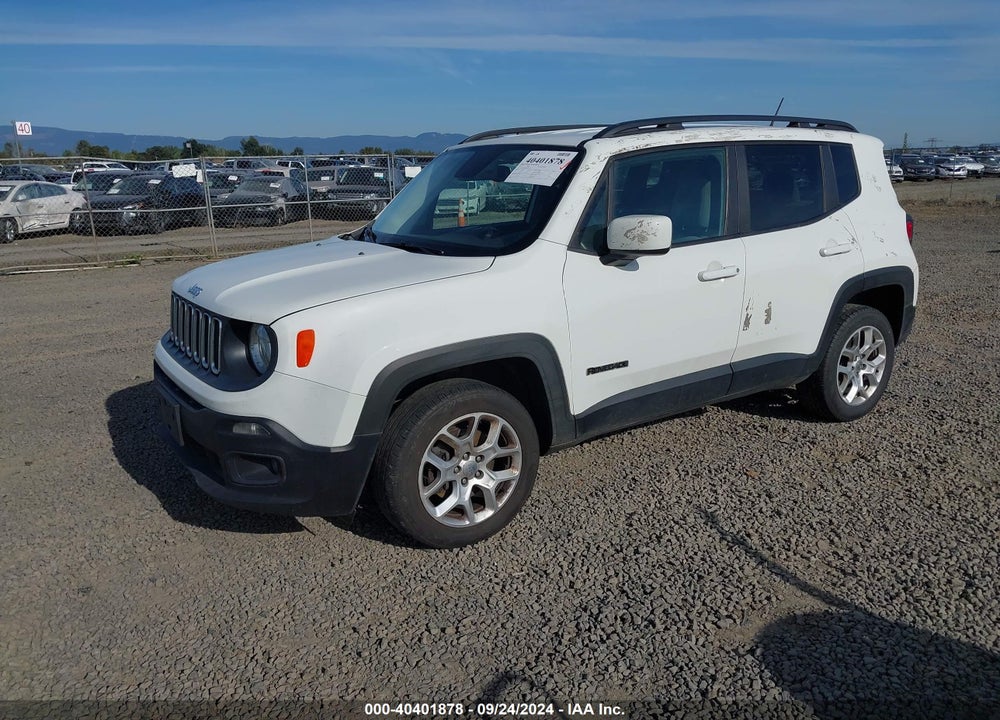 2017 JEEP RENEGADE LATITUDE 4X4 VIN: ZACCJBBB4HPG24166