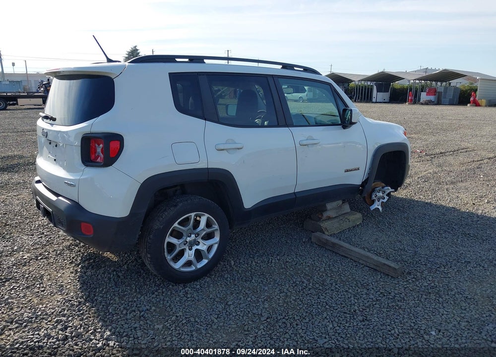 2017 JEEP RENEGADE LATITUDE 4X4 VIN: ZACCJBBB4HPG24166