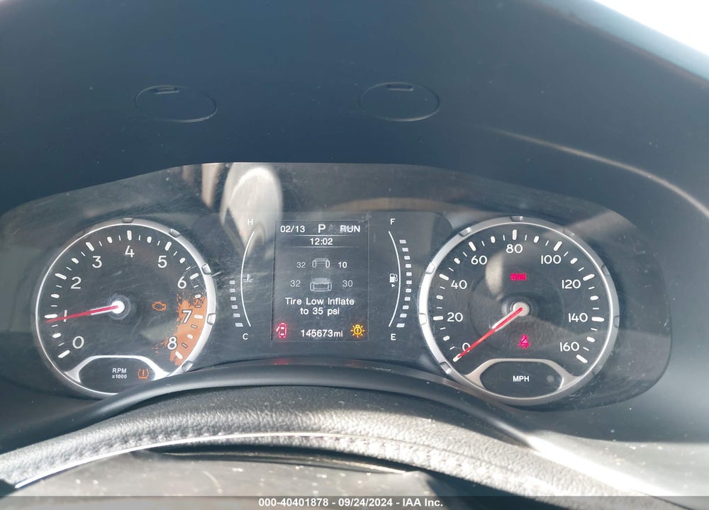 2017 JEEP RENEGADE LATITUDE 4X4 VIN: ZACCJBBB4HPG24166
