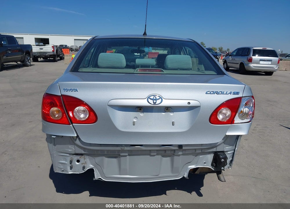 2008 TOYOTA COROLLA LE VIN: 1NXBR32E48Z032135
