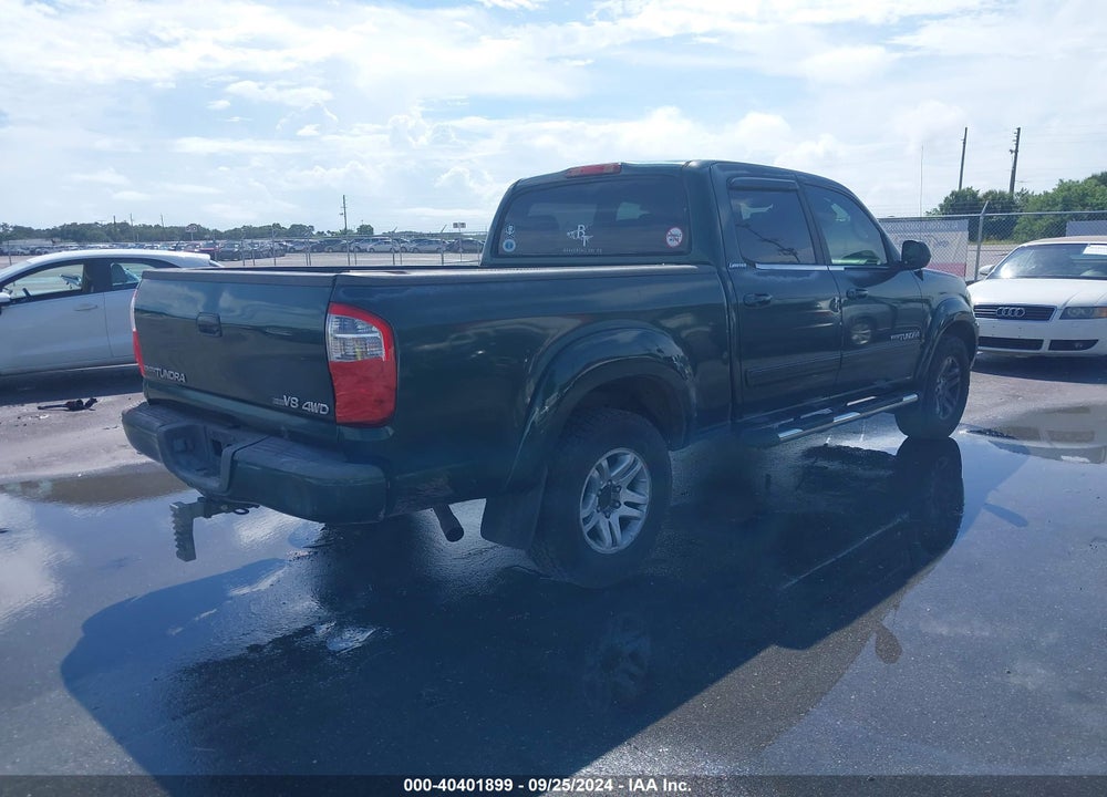 2004 TOYOTA TUNDRA LIMITED V8 VIN: 5TBDT48134S462934