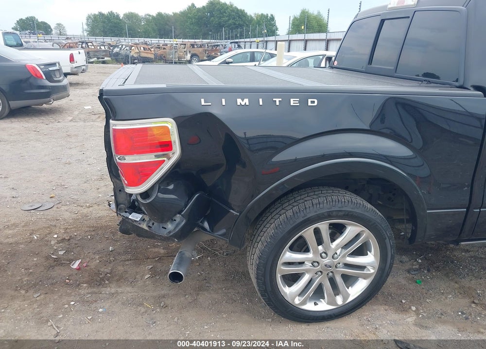 2013 FORD F-150 LIMITED VIN: 1FTFW1ET9DFD00849